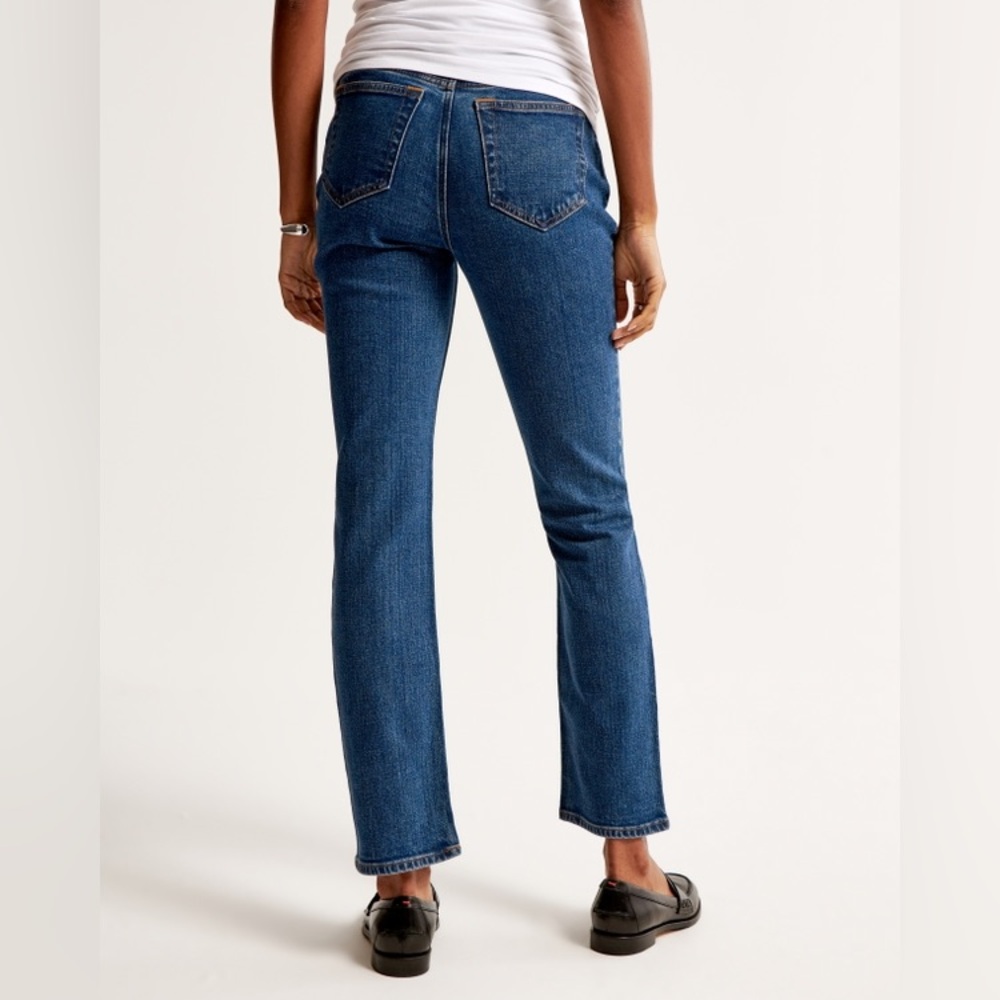 Abercrombie and fitch the ankle straight leg maternity jeans size 28/L - Picture 4 of 10
